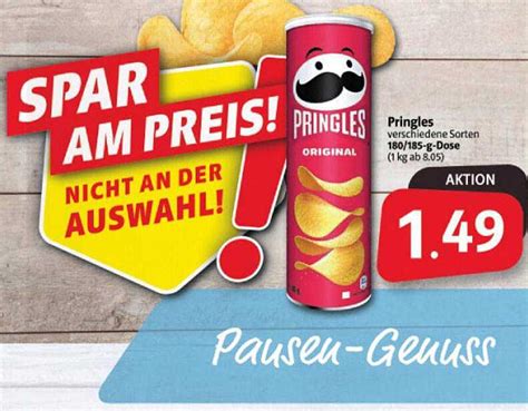 Pringles Verschiedene Sorten Angebot Bei Markant Markt 1prospektede