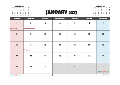 2023 Calendar By Month Printable Free Printable Online