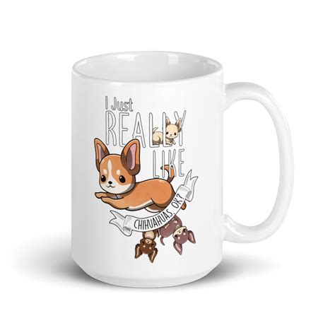 Chihuahua Coffee Mug Cute Chihuahua T Dog Lover Funny Etsy