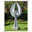 Large Modern Metal Angel Stainless Steel Garden Sculpture