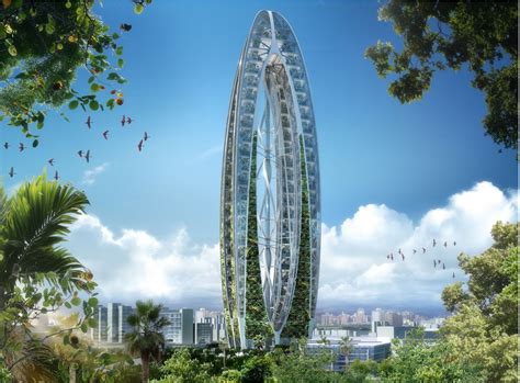 Bionic Arch A Sustainable Tower Taichung Ecopolis Taiwan Green Building