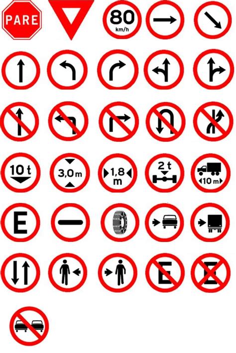 Placas De Trânsito Quais São E Seus Significados