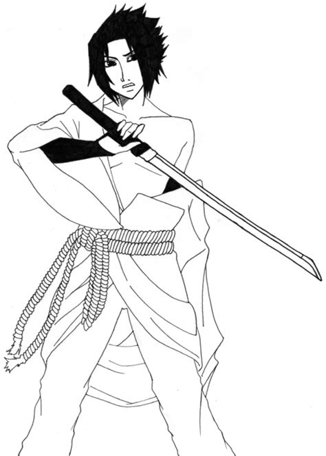 Sasuke Uchiha Drawing Free Download On Clipartmag