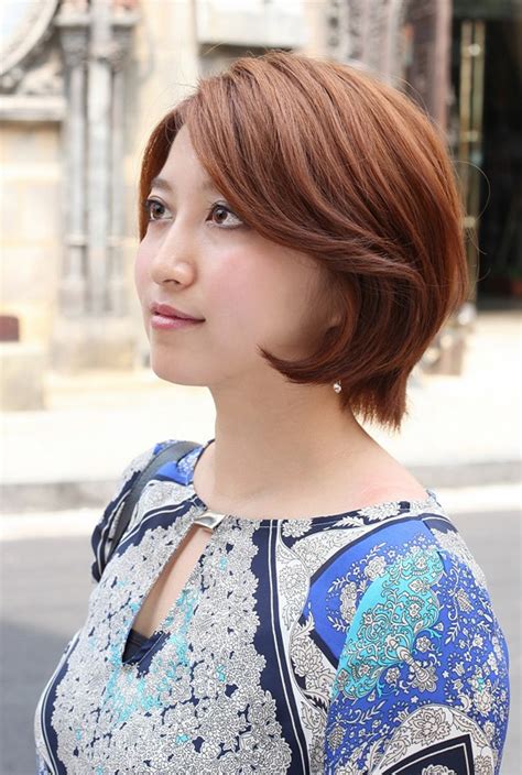 See more ideas about short hair styles, hair styles, asian short hair. Short Asian Bob Hairstyle for Women - Side View of Layered ...
