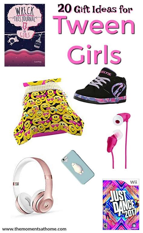 We have put together a wide selection of unusual ideas from fashion to jewellery and even an instant disco machine for 12 year old popstars. Gift Ideas for Tween Girls - The Moments at Home