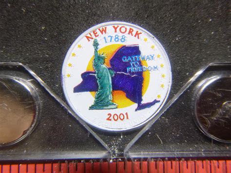 2001 P New York 50 States And Territories Quarters For Sale Buy Now