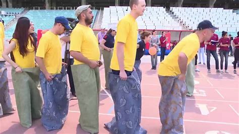 The construction of baku national or olympic stadium must have been a great performance. Family Day at Baku Olympic Stadium - YouTube