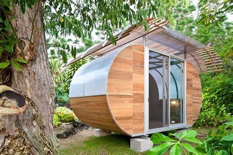 I'm thinking about buying small prefab home for backyard office. House Arc - A Prefab, Modular, Off-Grid Tiny House