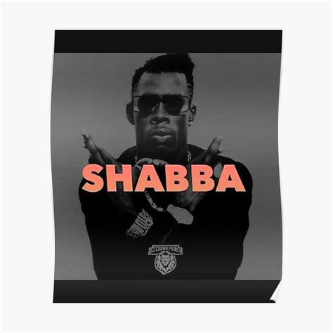 Shabba Ranks Essential Shabba Ranks Shabba Ranks Poster By Pootintuon Redbubble