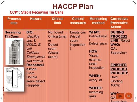 Haccp Plan Template Food Safety How To Plan Food Safety And Sanitation