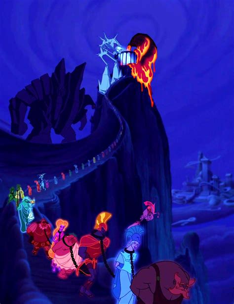 Olympus Take Over Hercules Disney Art Disney Wallpaper Disney Hercules