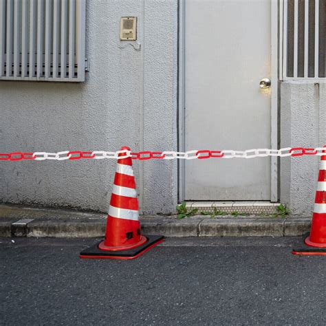 Caution Security Chain Crowd Control Chain Caution Chain Safety Barrier