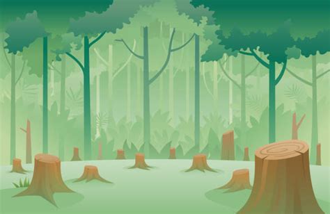 Forest Deforestation Illustrations Royalty Free Vector Graphics And Clip