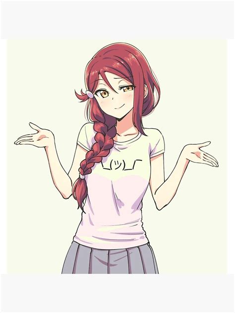 Shrugging Anime Girl