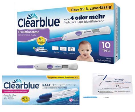 Über 99% zuverlässig ab dem fälligkeitstag der periode. time4baby - Online-Shop Sparset - Clearblue DIGITAL ...