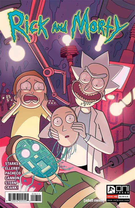 Comic Review Rick And Morty 46 Bubbleblabber