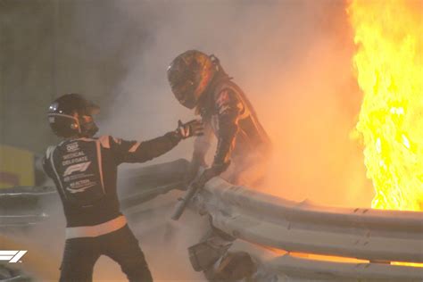 Romain grosjean erlebt in bahrain einen schrecklichen unfall. Formel 1: Unfälle 2020 - Bilder - autobild.de