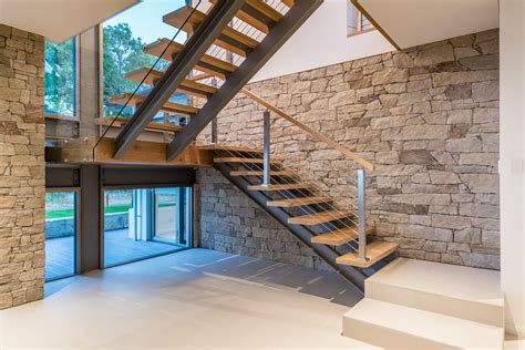 Interior Stone Walls Natural Stacked Stone For Interiors