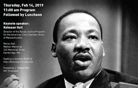 45th Annual Dr Martin Luther King Jr Celebration Mit Mlk Visiting