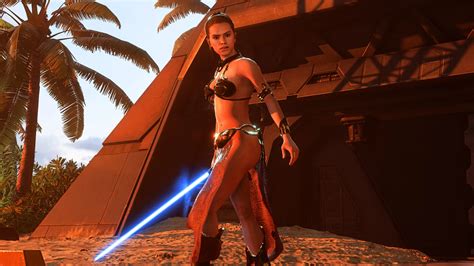 Huttslayer Rey Wip At Star Wars Battlefront Ii 2017 Nexus Mods And Community