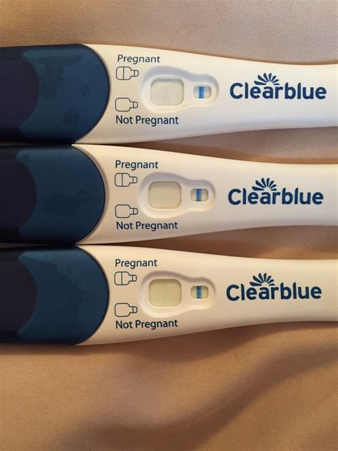 Clear Blue Early Detection Test Faint Line Pregnancy Test Images And