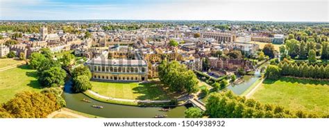 Aerial View Cambridge United Kingdom Stock Photo Edit Now 1504938932