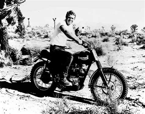 Steve Mcqueen Honored As Father Of The Motorcycle Lifestyle As He Is
