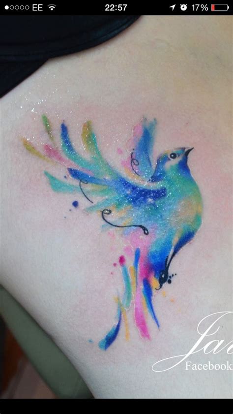 Javi Wolf Hummingbird Tattoo Watercolor Tattoo Wolf Tattoo