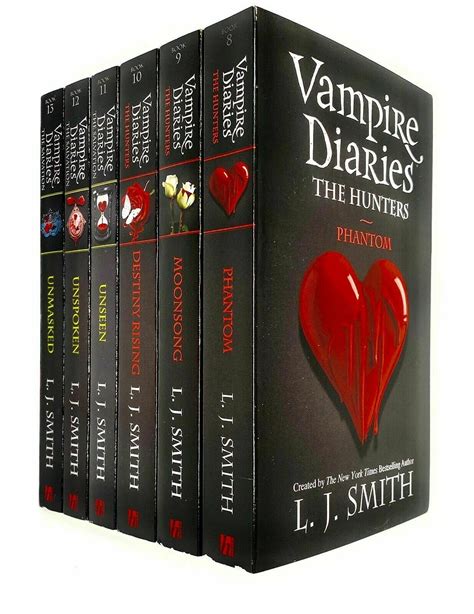 Vampire Diaries Complete Collection 6 Books Set By L J