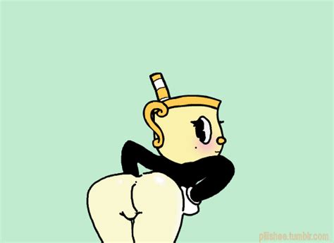Rule 34 Animated Ass Ass Shake Bent Over Blush Cuphead