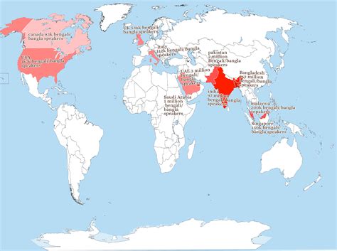 Bengal World Map