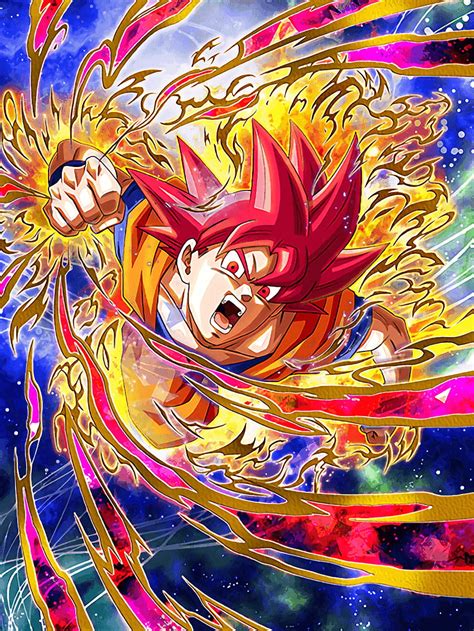 State Of God Super Saiyan God Goku Dragon Ball Z Dokkan Battle Hd Phone Wallpaper Pxfuel