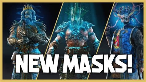 For Honor New Masks Showcase Nidhogg Gameplay Youtube