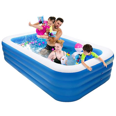 Ipree 30518572cm Inflatable Swimming Pool Outdoor Garden Swimming