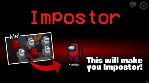 How To Become Imposter Everytime Among Us Youtube