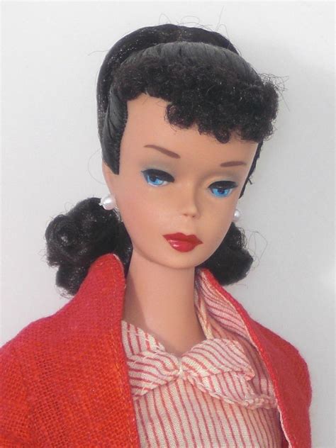 4 Ponytail Barbie 1960 Vintage Brunette 1785466208