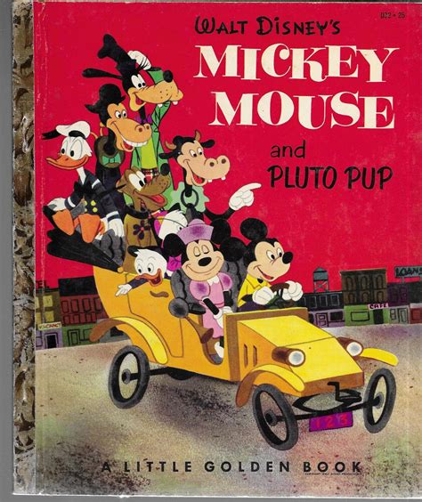 Walt Disneys Mickey Mouse And Pluto Pup By Elizabeth Beecher Good