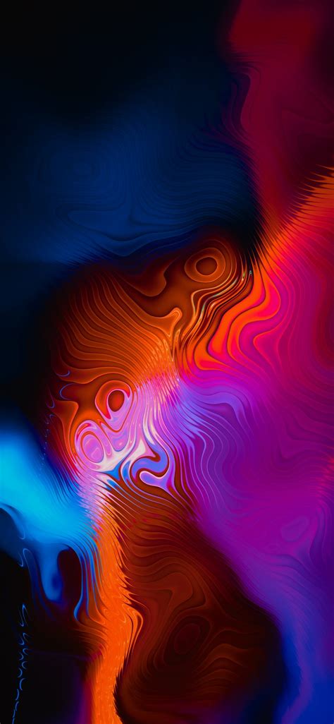 Swirled Red And Blue Gradient By Hk3ton Zollotech