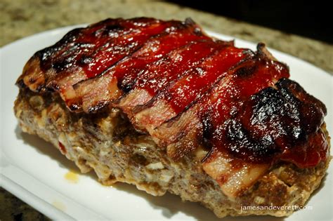 Bacon Topped Meatloaf James And Everett