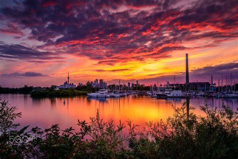 Marina Sunset Toronto Ontario By Marvin Ramos Evasco On 500px Sunset Sunset Nature Sky