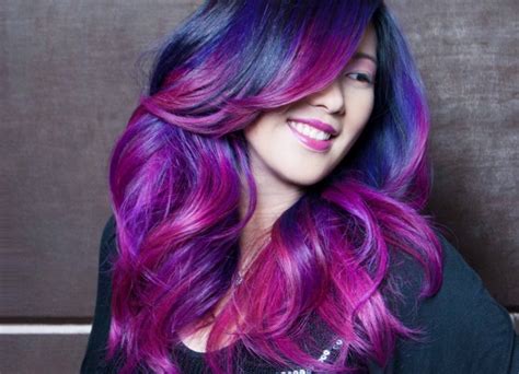 It looks simple and sophisticated. Rainbow Ombre Mermaid Inspired Hair | The Fashion Supernova