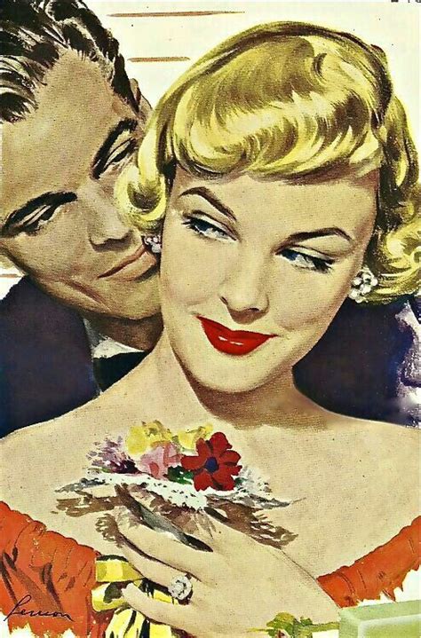 Oldskool Romance Arte Vintage Romance Magazine Illustration Retro
