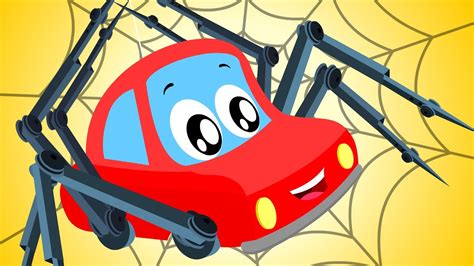 Little Red Car Incy Wincy Nursery Rhymes For Children Youtube