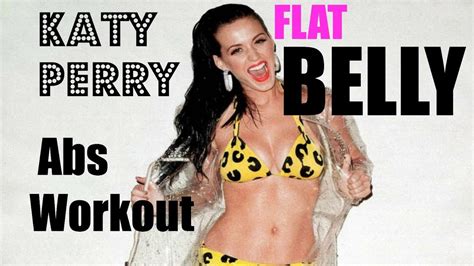 Katy Perry Flat Belly Tight Abs Workout Let Me Hear You Roar Ab Stomach Waist Youtube