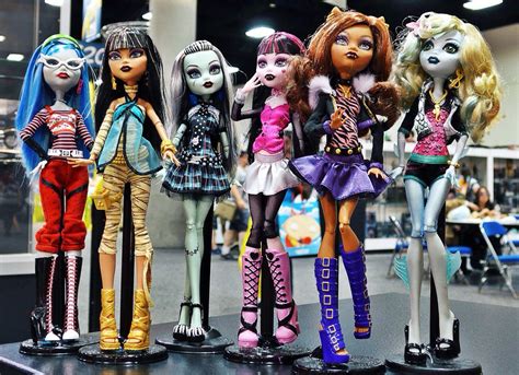 1st Release 6 Pack Bundle Monster High Dolls Monster High Art