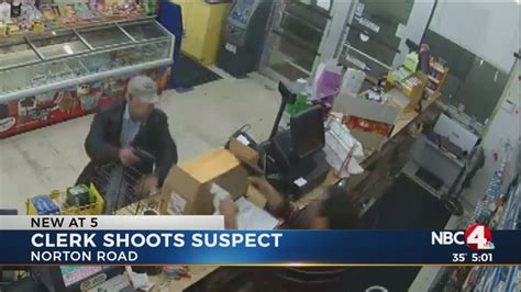 Clerk Shoots Robbery Suspect Youtube