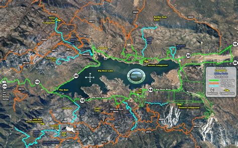 Maps Of Big Bear Valley Big Bear Mountain Map California Printable Maps