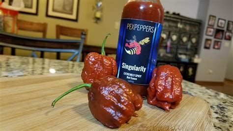 Pexpeppers Singularity Extremely Spicy Hot Sauce Review Youtube