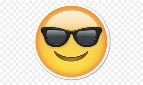 Download High Quality sunglasses transparent background emoji