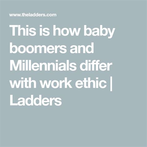 The Disconnect Between Baby Boomers And Millennials When It Comes To